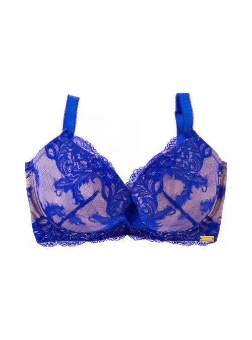 M'DREA 日本製L字ワイヤーブラ LUISA Royal Blue｜数量限定カラー