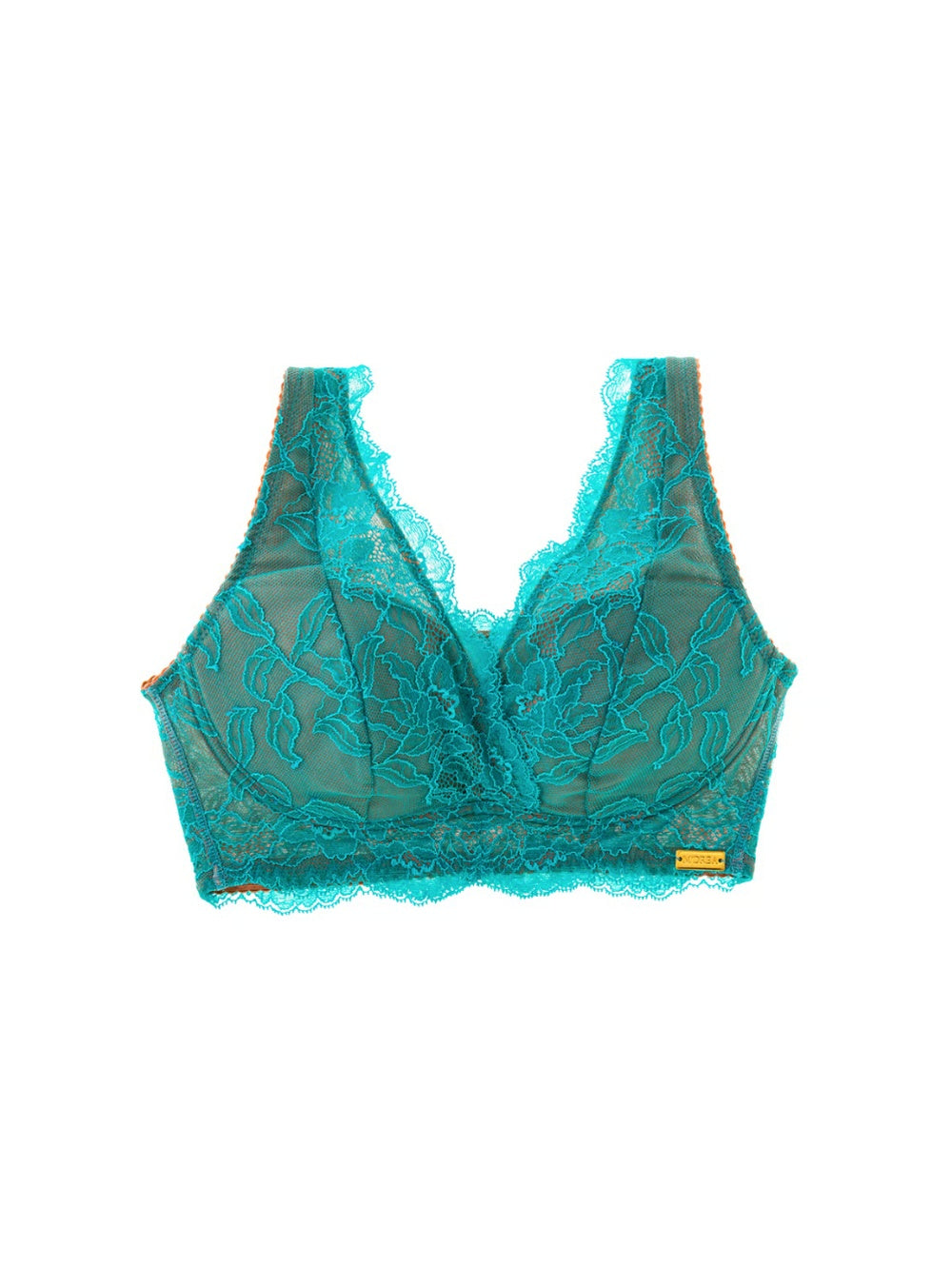 M'DREA 日本製ノンワイヤーレースブラ BIANCA Turquoise｜B〜Nカップ・24サイズ展開