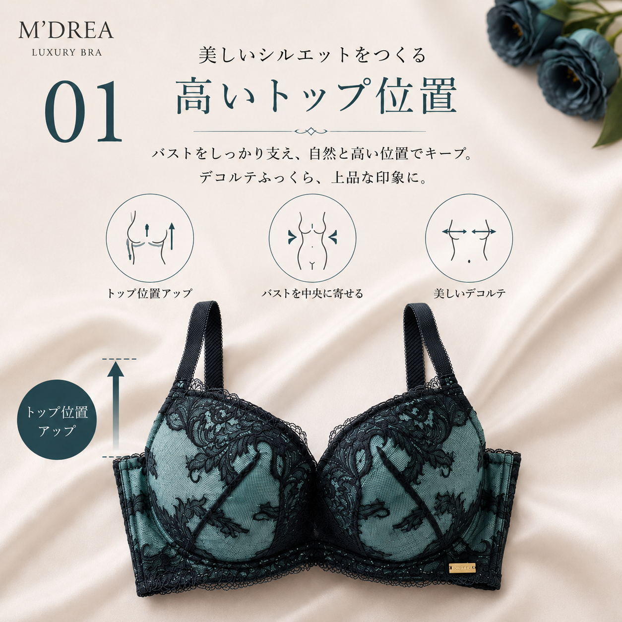 LUISA Emerald Bra