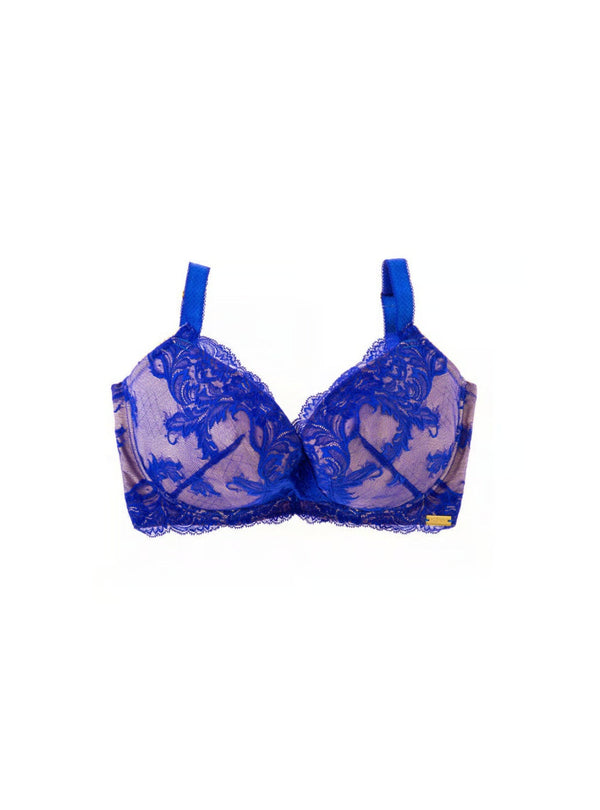 M'DREA 日本製L字ワイヤーブラ LUISA Royal Blue｜数量限定カラー