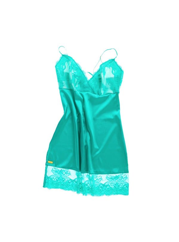 M'DREA MINT Slip｜日本製レーススリップ・グラマーバスト対応設計