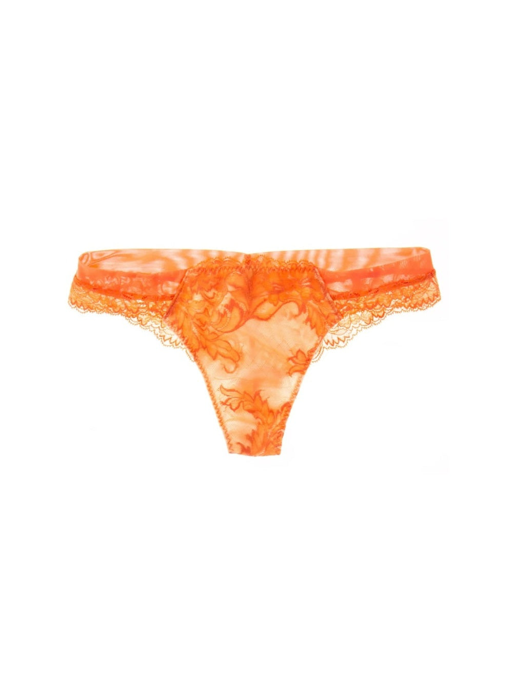 M'DREA ORANGE Tanga｜日本製レースタンガ・ラインレス・ゴム不使用