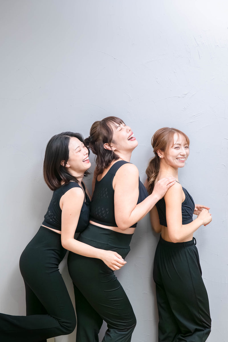 コットンほっこりおうちブラ 着用イメージ3