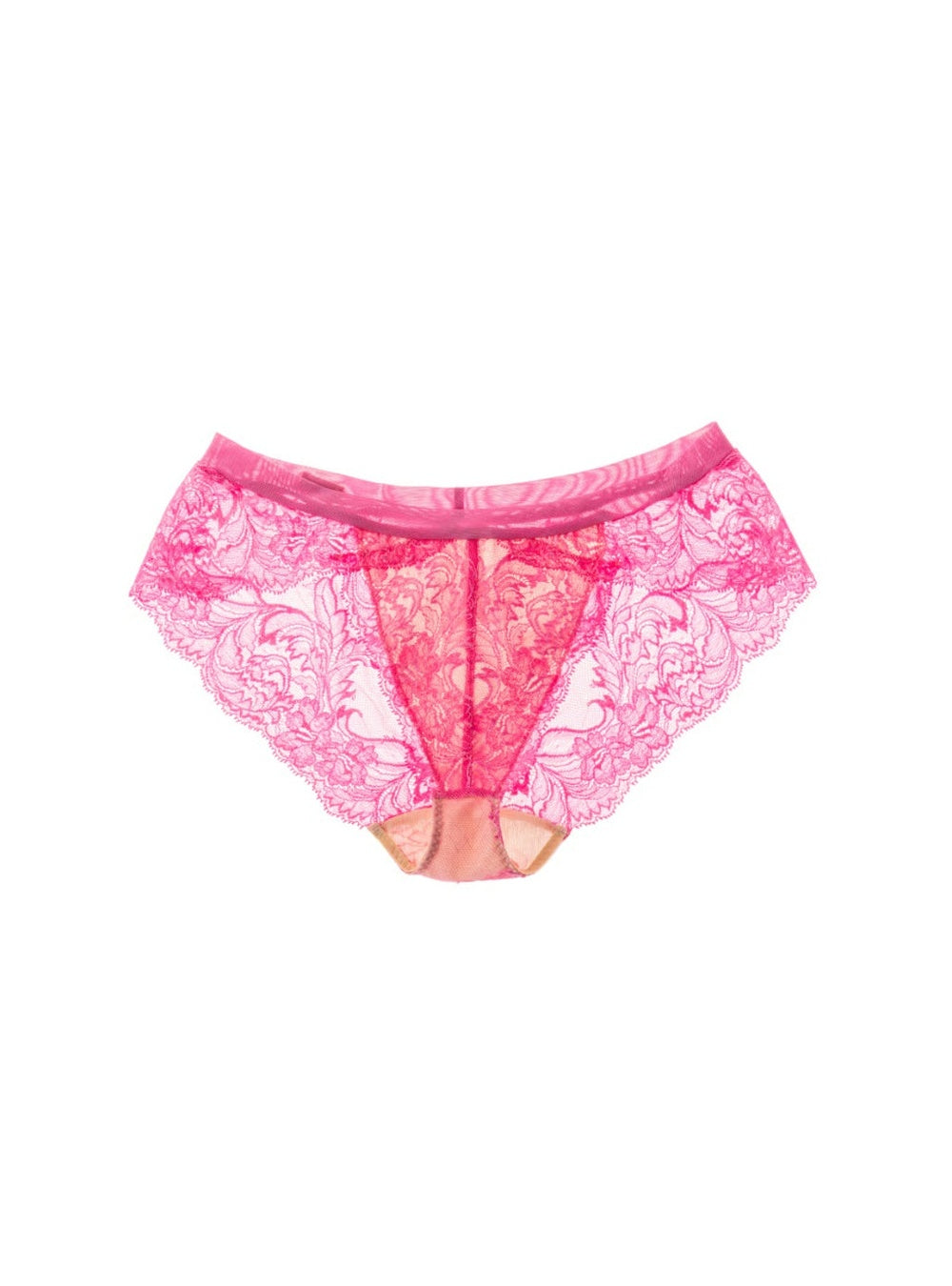 M'DREA Sakura Pink Shorts｜日本製レースショーツ・総レース・ゴム不使用