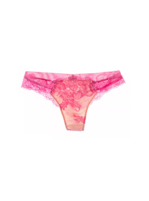 M'DREA Sakura Pink Tanga｜日本製レースタンガ・ラインレス・ゴム不使用