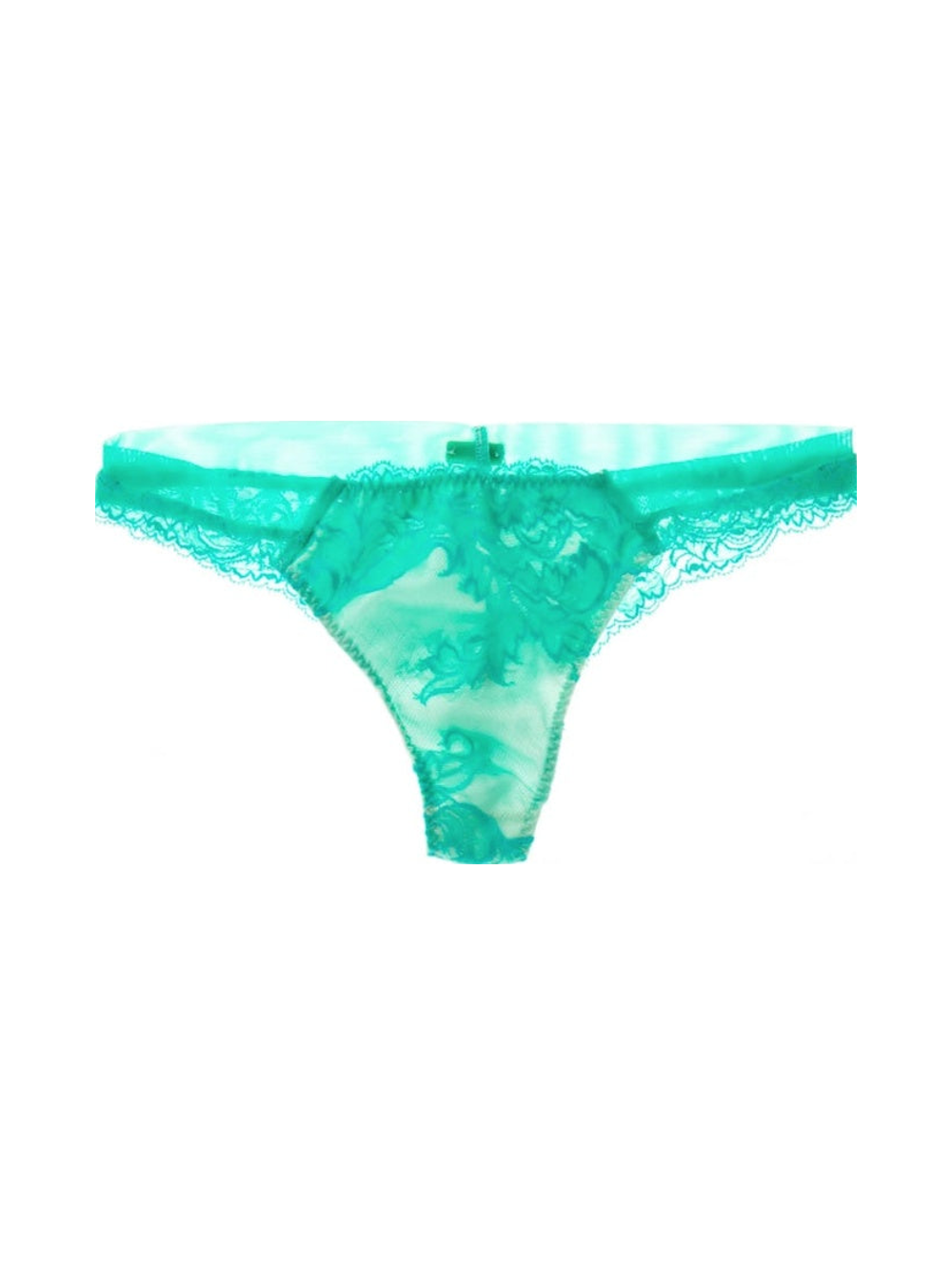 M'DREA MINT Tanga｜日本製レースタンガ・ラインレス・ゴム不使用