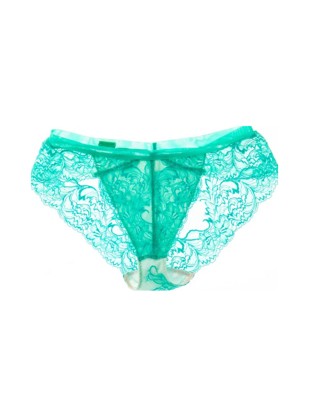 M'DREA MINT Shorts｜日本製レースショーツ・総レース・ゴム不使用