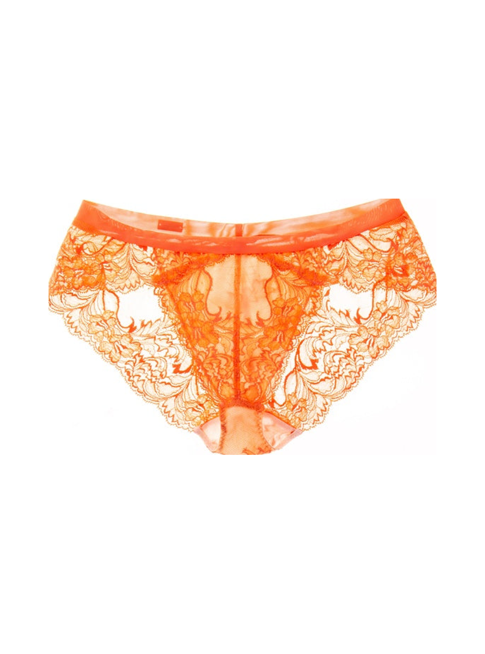 M'DREA ORANGE Shorts｜日本製レースショーツ・総レース・ゴム不使用